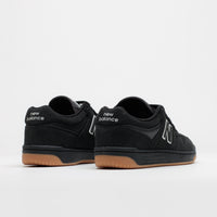 New Balance Numeric 480 Shoes in Black and Black / Gum thumbnail