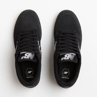 New Balance Numeric 480 Shoes in Black and Black / Gum thumbnail