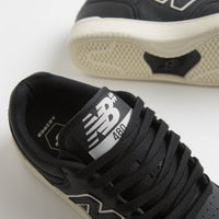 New Balance Numeric 480 Shoes in Black and Sea Salt thumbnail