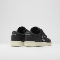 New Balance Numeric 480 Shoes in Black and Sea Salt thumbnail