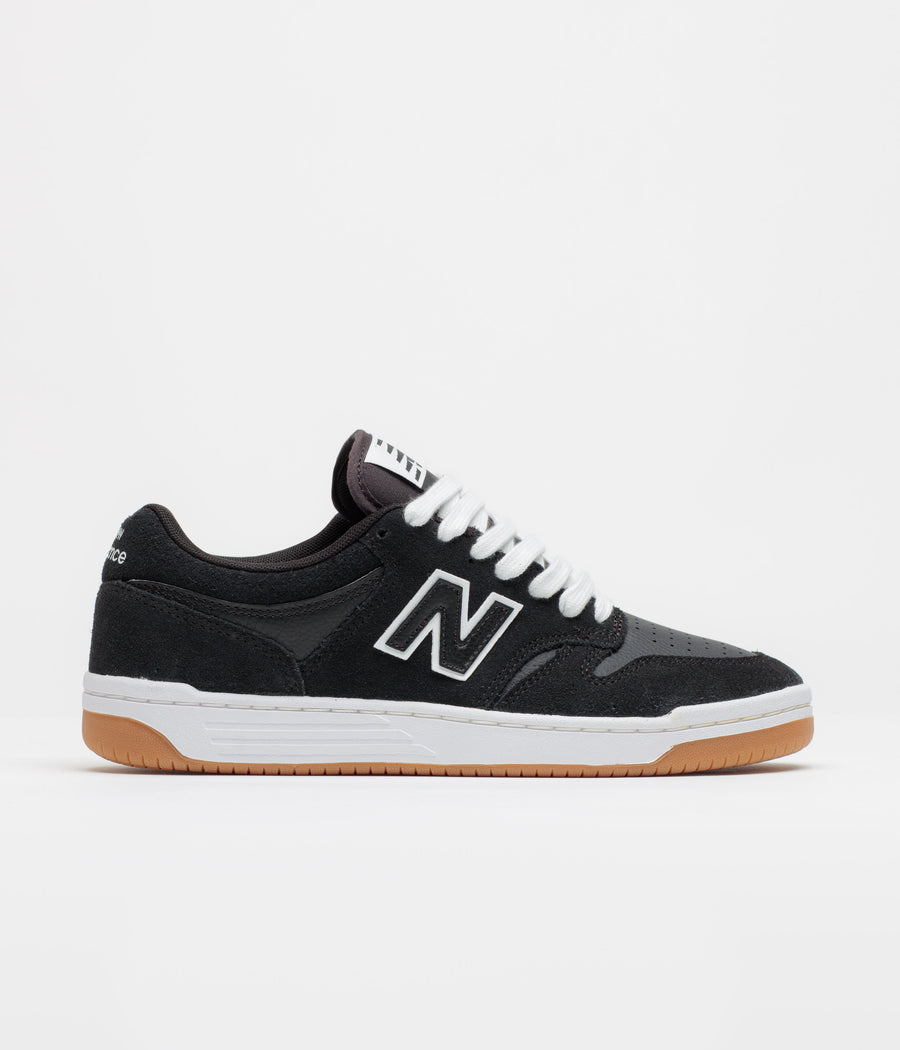 New Balance Numeric 480 Shoes - Black / White