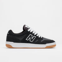 New Balance Numeric 480 Shoes - Black / White thumbnail