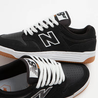 New Balance Numeric 480 Shoes - Black / White thumbnail
