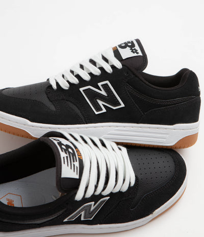 New Balance Numeric 480 Shoes - Black / White
