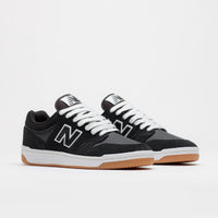 New Balance Numeric 480 Shoes - Black / White thumbnail