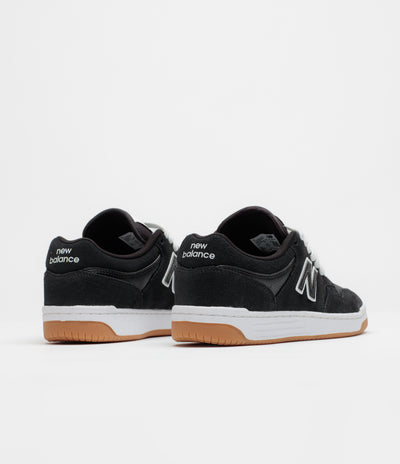 New Balance Numeric 480 Shoes - Black / White