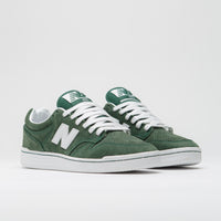 New Balance Numeric 480 Shoes - Forest Green / White thumbnail