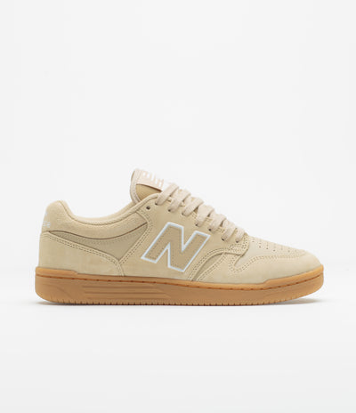 New Balance Numeric 480 Shoes in Incense and Gum