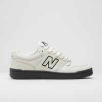 New Balance Numeric 480 Shoes in Sea Salt and Black thumbnail