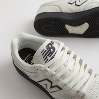 New Balance Numeric 480 Shoes in Sea Salt and Black thumbnail