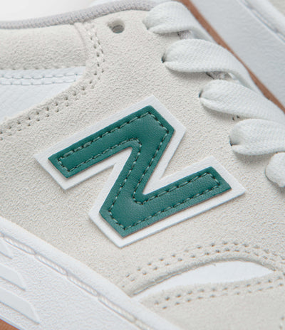 New Balance Numeric 480 Shoes - Sea Salt / White
