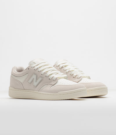 New Balance Numeric 480 Shoes in Vanilla and Vanilla