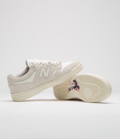 New Balance Numeric 480 Shoes - Vanilla / Vanilla