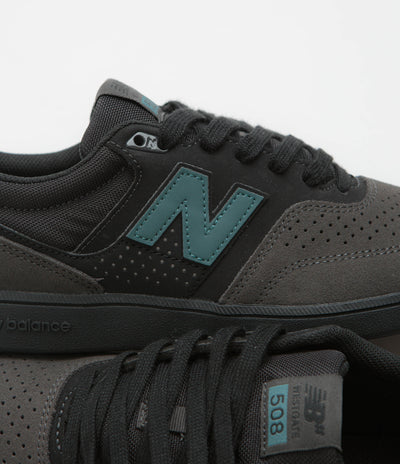 New Balance Numeric 508 Brandon Westgate Shoes in Black Cement