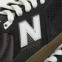 New Balance Numeric 508 Brandon Westgate Shoes - Black / Gum / White thumbnail