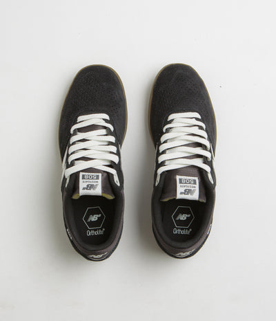 New Balance Numeric 508 Brandon Westgate Shoes - Black / Gum / White