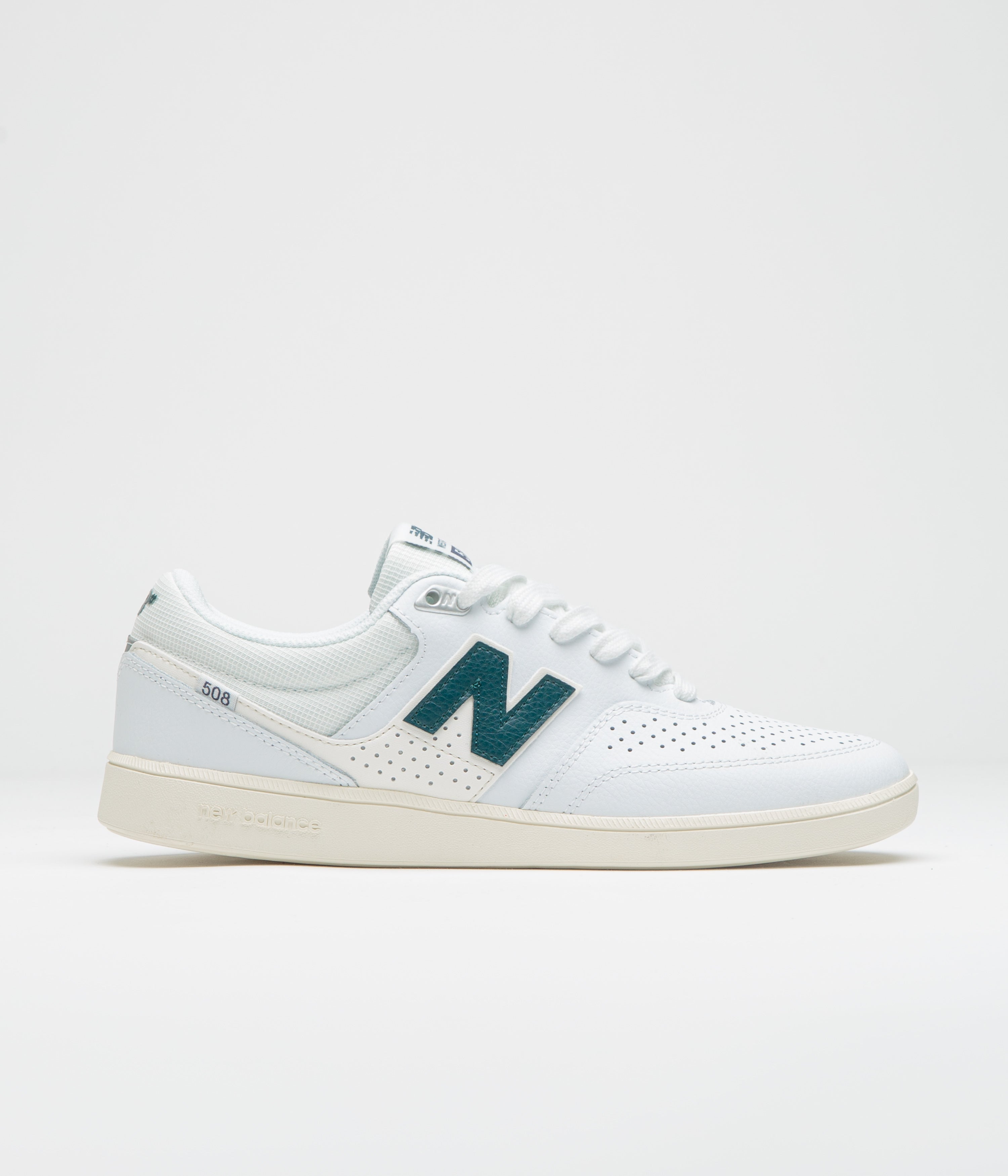 New Balance Numeric 508 Brandon Westgate Shoes - White / Green