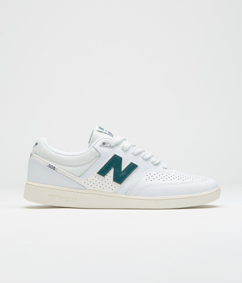 New Balance Numeric 508 Brandon Westgate Shoes - White / Green