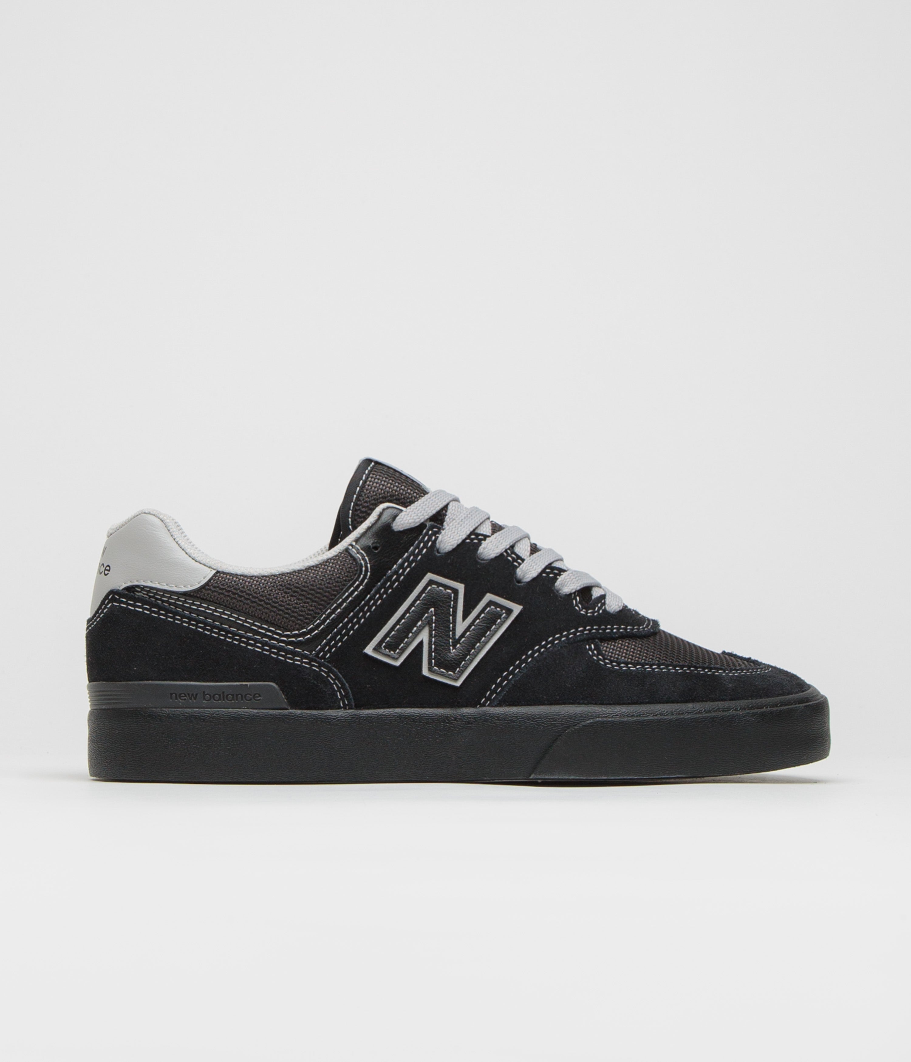 New Balance Numeric 574 Shoes in Black