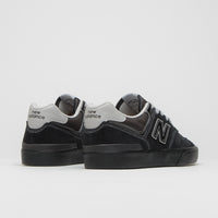 New Balance Numeric 574 Shoes - Black thumbnail