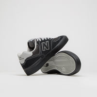 New Balance Numeric 574 Shoes - Black thumbnail