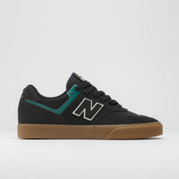 New Balance Numeric 574 Shoes - Black / Vintage Teal thumbnail
