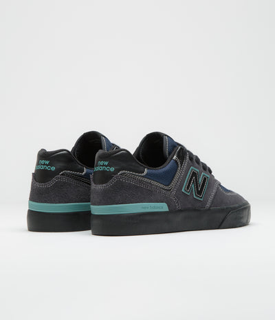 New Balance Numeric 574 Shoes - Cement / Teal