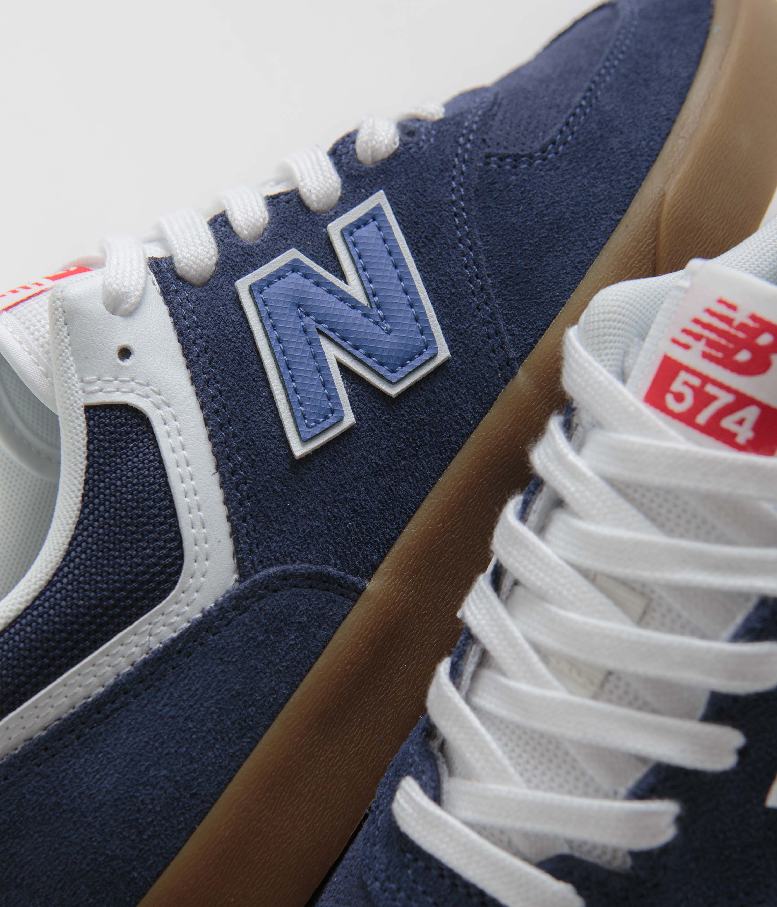 New Balance Numeric 574 Shoes - NB Navy | Flatspot