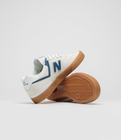 New Balance Numeric 574 Shoes in Sea Salt