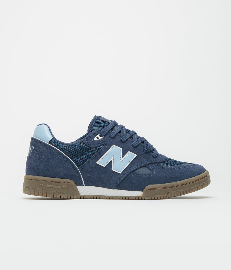 New Balance Numeric 600 Tom Knox Shoes in Navy and Gum