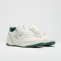 New Balance Numeric 600 Tom Knox Shoes - White / Green thumbnail