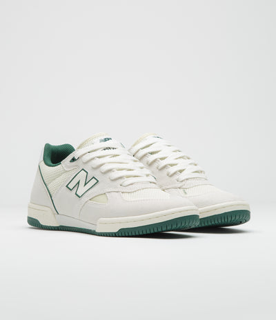 New Balance Numeric 600 Tom Knox Shoes - White / Green