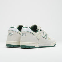 New Balance Numeric 600 Tom Knox Shoes - White / Green thumbnail