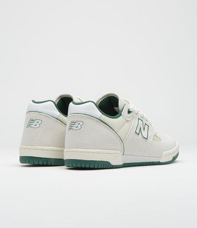 New Balance Numeric 600 Tom Knox Shoes - White / Green