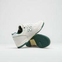 New Balance Numeric 600 Tom Knox Shoes - White / Green thumbnail