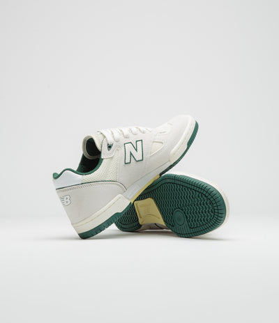 New Balance Numeric 600 Tom Knox Shoes - White / Green
