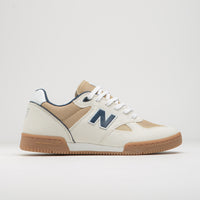 New Balance Numeric 600 Tom Knox Shoes in Sea Salt thumbnail