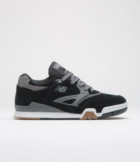 New Balance Numeric 770 Shoes in Black and Charcoal