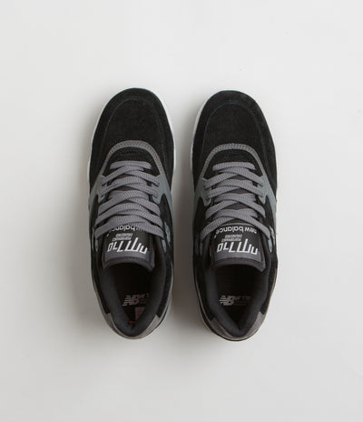 New Balance Numeric 770 Shoes - Black / Charcoal