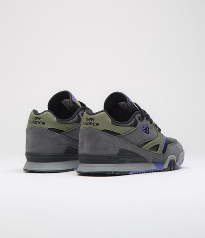 New Balance Numeric 770 Shoes - Charcoal / Purple