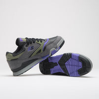 New Balance Numeric 770 Shoes - Charcoal / Purple thumbnail