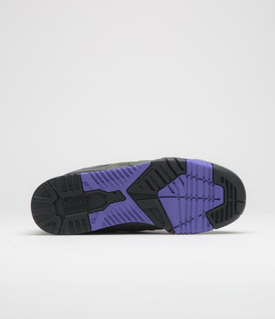 New Balance Numeric 770 Shoes - Charcoal / Purple