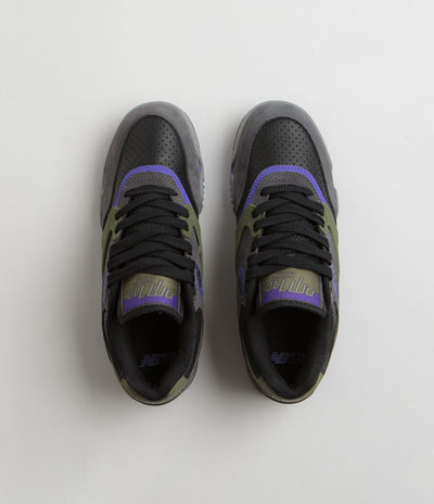 New Balance Numeric 770 Shoes - Charcoal / Purple