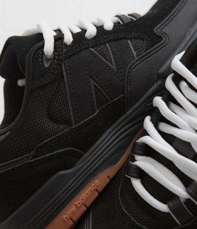 New Balance Numeric 808 Tiago Lemos Shoes - Black / Gum
