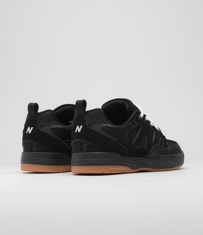 New Balance Numeric 808 Tiago Lemos Shoes - Black / Gum