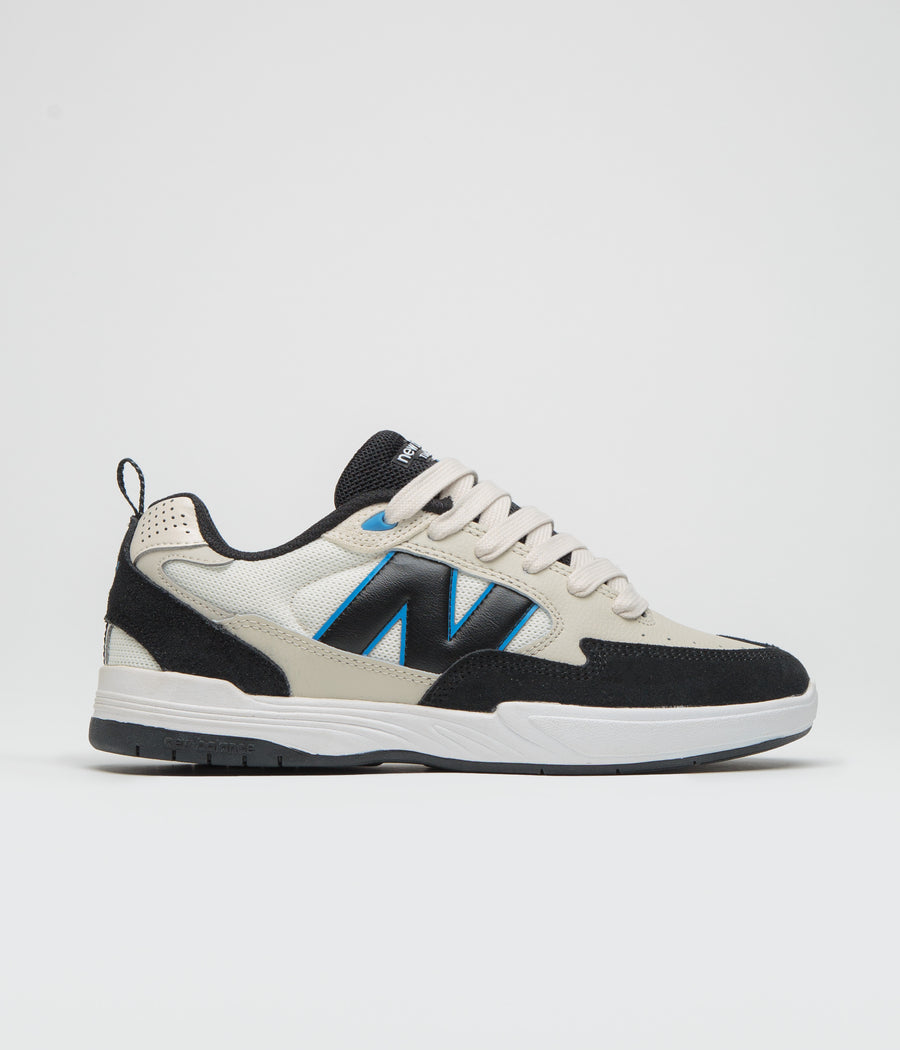 New Balance Numeric 808 Lite Tiago Lemos Shoes in Sea Salt and Black
