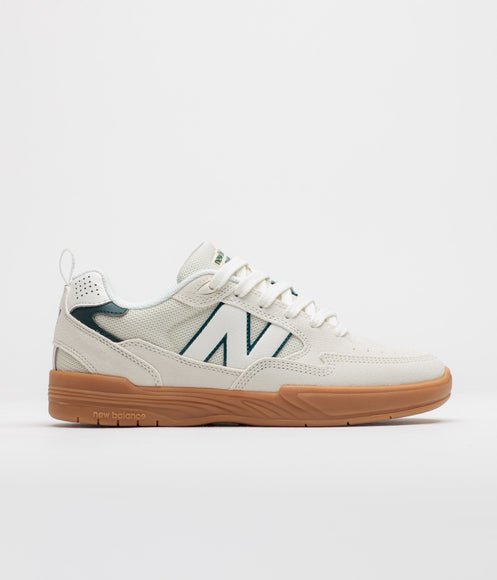 New Balance Numeric 808 Tiago Lemos Shoes - Sea Salt / Medusa Green