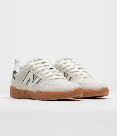 New Balance Numeric 808 Tiago Lemos Shoes - Sea Salt / Medusa Green