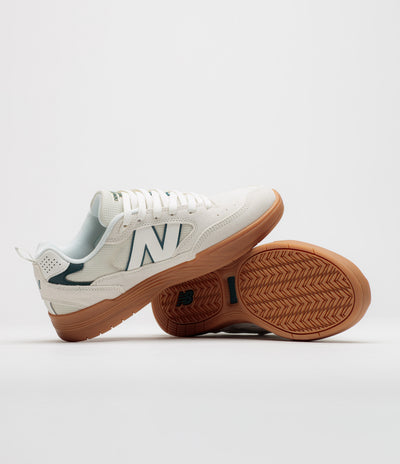New Balance Numeric 808 Tiago Lemos Shoes - Sea Salt / Medusa Green