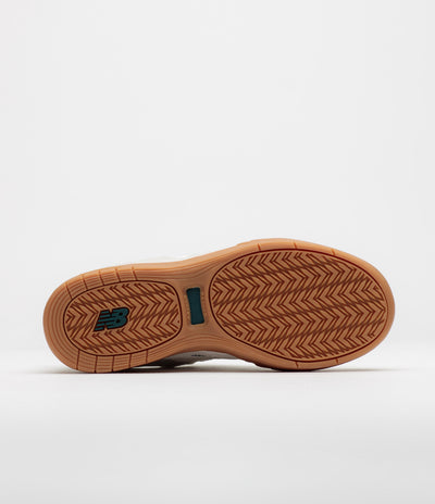 New Balance Numeric 808 Tiago Lemos Shoes - Sea Salt / Medusa Green